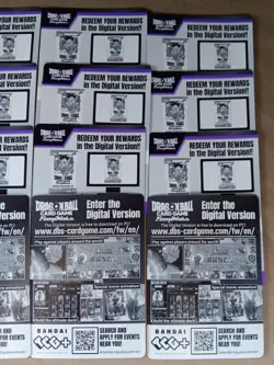 Dragon Ball Super: Fusion World Manga Booster Digital Code Lot (16 Cards) - Image 4