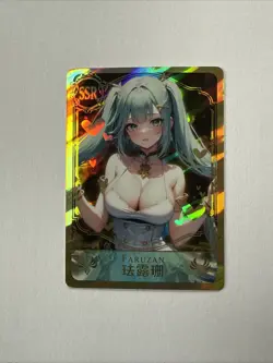 GODDESS STORY GODDESS LOVE COLOR 2 SSR FARUZAN GENSHIN IMPACT ANIME WAIFU CARD - Image 1