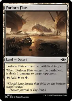 ~ Forlorn Flats ~ NM Foil ~ Outlaws of Thunder Junction ~ MTG ~ - Image 1