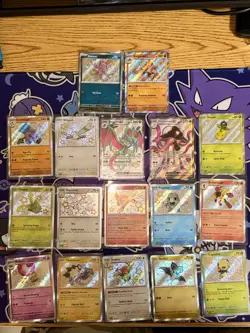 Pokemon TCG Paldean Fates Baby Shiny 17 Card Lot. All Near Mint 🔥 - Image 1