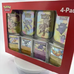 Pokemon Scarlet & Violet Trading Card Game 151 Mini Tin Raichu Machamp Gengar - Image 2
