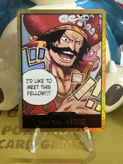 DON!! Card (Gol.D.Roger) Carrying On His Will Foil - Image 1