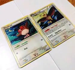 Hoothoot HGSS05 & Noctowl HGSS06 - Black Star Promo - Pokemon Card Bundle - Image 1