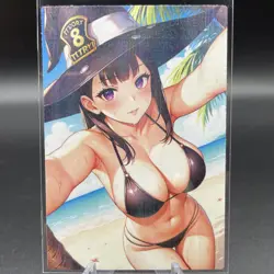 Maki Oze: Fire Force Anime Waifu Card Doujin ACG Goddess Holo - Image 1