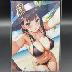 Maki Oze: Fire Force Anime Waifu Card Doujin ACG Goddess Holo - Image 2