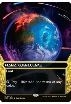 1x MTG Mana Confluence (Borderless) Edge of Eternities! NM Mint! Ships Fast! - Image 1
