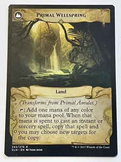 MTG Primal Amulet NM Ixalan Regular Magic The Gathering - Image 3