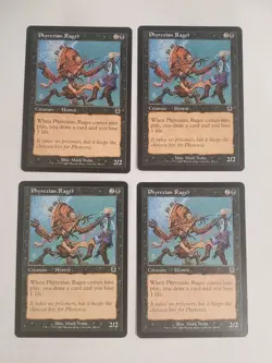 MTG Playset 4x Phyrexian Rager (Apocalypse/Black/C) - BGM - Image 1