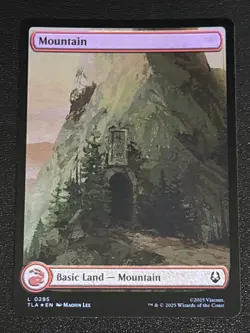 MTG Avatar: The Last Airbender Mountain Foil 0295 NM - Image 1