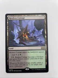 1xMTG Restless Cottage-Wilds of Eldraine-NM - Image 1