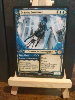 Brazen Borrower (Showcase) - Throne of Eldraine - Mythic - NM (see pics) MTG - Image 1
