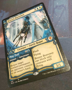 Brazen Borrower (Showcase) - Throne of Eldraine - Mythic - NM (see pics) MTG - Image 3