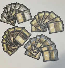Onslaught Basic Land Lot 160 Magic the Gathering Onslaught Lands 8 Each Art LP+ - Image 2