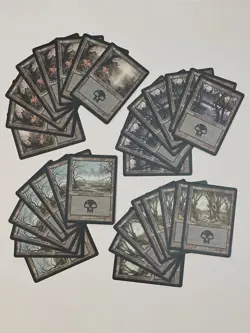 Onslaught Basic Land Lot 160 Magic the Gathering Onslaught Lands 8 Each Art LP+ - Image 4