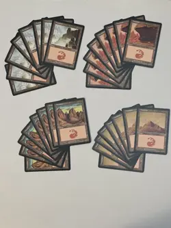 Onslaught Basic Land Lot 160 Magic the Gathering Onslaught Lands 8 Each Art LP+ - Image 5