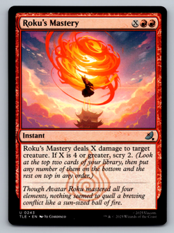 Roku's Mastery U 0243 Avatar: The Last Airbender Regular - Image 1