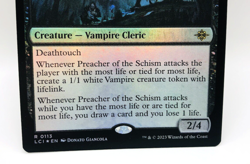 MTG Preacher of the Schism FOIL 0113 Rare NM+ Lost Caverns of Ixalan LCI Magic - Image 3