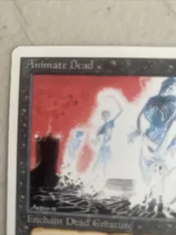 MTG Revised Animate Dead Uncommon 1994 Unplayed See Description Magic - Image 2