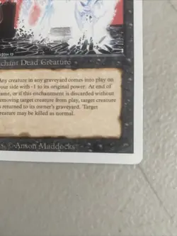 MTG Revised Animate Dead Uncommon 1994 Unplayed See Description Magic - Image 4