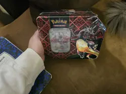 Pokemon TCG Scarlet & Violet Paldean Fates, Charizard EX, Sealed Tin - Image 1