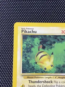 Pikachu # 27 WOTC Black Star PROMO "Bumblebee" Pokemon Card - Image 2