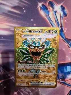 Pokemon TCG Teal Mask Ogerpon EX 221/167 Holo Sv06 Twilight Masquerade - Image 1