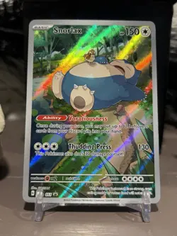 Snorlax - SVP051 151 ETB Promo Illustration Rare Pokemon - NM *BULK AVAILABLE* - Image 1