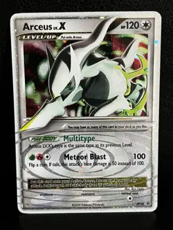Pokemon TCG Diamond & Pearl Arceus Lv. X Black Star Promo DP56 Holo - Image 1