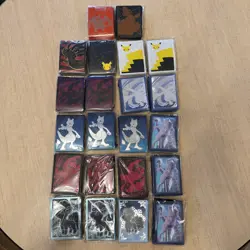 Pokemon ETB Sleeves Lot 22 Packs New - Image 2