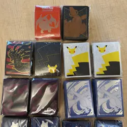 Pokemon ETB Sleeves Lot 22 Packs New - Image 3