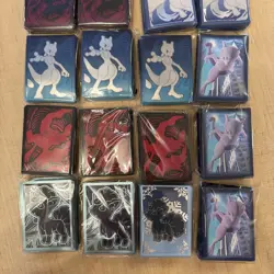 Pokemon ETB Sleeves Lot 22 Packs New - Image 4