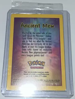 Sealed New Ancient Mew Pokemon Tcg Holo Vintage Rare Promo PSA 10 - Image 1