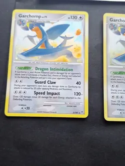 Pokemon TCG Garchomp LV.71 Holo foil 5/147 Platinum Supreme Victors 2009 (swirl) - Image 4