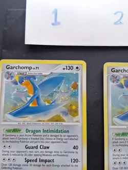 Pokemon TCG Garchomp LV.71 Holo foil 5/147 Platinum Supreme Victors 2009 (swirl) - Image 5