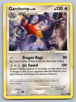 Pokemon TCG POP Series 9 Garchomp 001/017 - Image 1