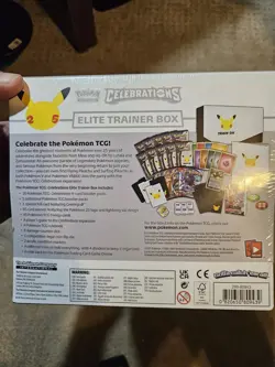 Pokemon Celebrations Elite Trainer Box 25th Anniversary ETB New Sealed - Image 2