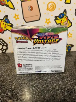 Pokemon TCG: Sword & Shield - Vivid Voltage Booster Box - 36 Packs - Sealed 820650817496 - Image 3