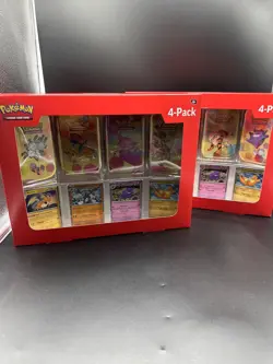Pokemon TCG Scarlet & Violet 151 Mini Tin 4-Pack Lot Of 2 Sam’s Club Sealed - Image 2