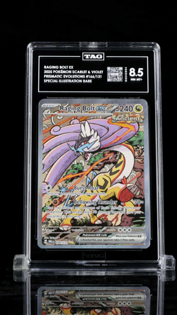 Raging Bolt Ex 2025 Pokemon Scarlet &Violet Prismatic Special Illustration Rare - Image 1
