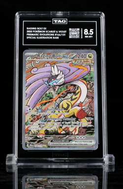 Raging Bolt Ex 2025 Pokemon Scarlet &Violet Prismatic Special Illustration Rare - Image 3