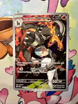 Team Rocket's Houndoom 191/182 Sv10: Destined Rivals Holo Pokemon TCG Near Mint - Image 2