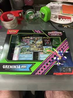 Pokemon Shrouded Fable Greninja EX Special Illustration Collection Box Sealed - Image 1