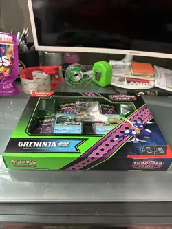 Pokemon Shrouded Fable Greninja EX Special Illustration Collection Box Sealed - Image 2