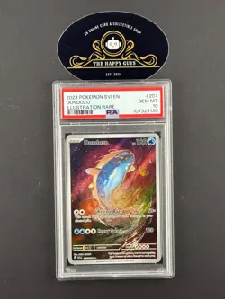 2023 POKEMON SVI EN-SCARLET & VIOLET ILLUSTRATION RARE PSA 10 DONDOZO #207 - Image 1