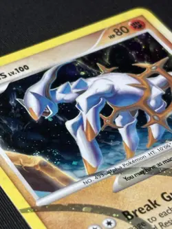 Pokemon Platinum Arceus (AR8) Holo Secret Rare (LP - Lightly Played EXCELLENT) - Image 3