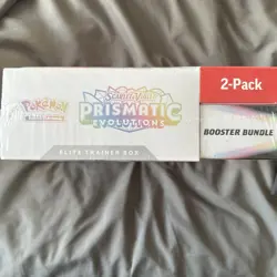Pokemon TCG Prismatic Evolutions Costco Bundle ETB + Booster Bundle New & Sealed - Image 5
