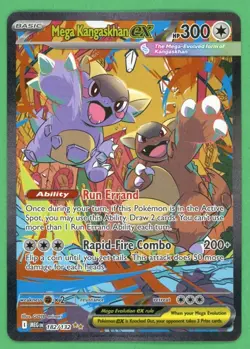 Mega Kangaskhan Ex Pokemon Mega Evolutions SIR 182/132 - Image 1