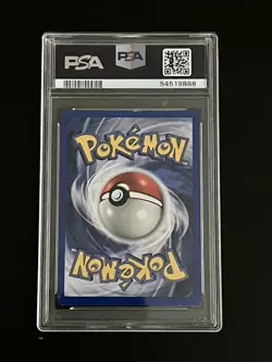 1999 POKEMON GAME SQUIRTLE NO HOLO SHADOWLESS GRADED PSA NM-MT 8 #63 - Image 2