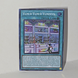 Yu-Gi-Oh! Yum Yum Yummys DOOD-EN067 Super Rare 1st Edition In Hand - Image 2