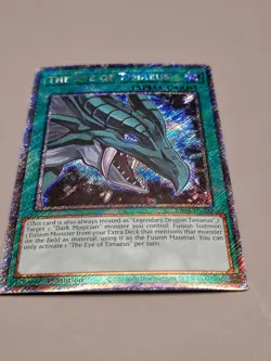 The Eye of Timaeus x1 (Platinum Secret Rare) RA04 RA04-EN192 Yugioh NM - Image 1